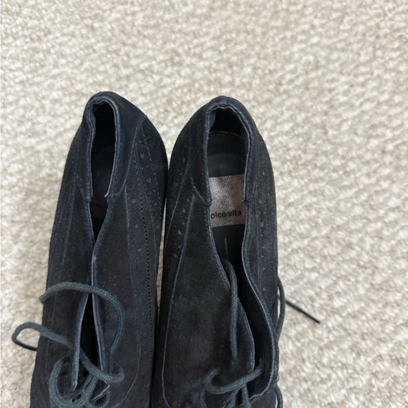 Dolce Vita back heels boots lace up suede booties size 8 - Picture 3 of 11